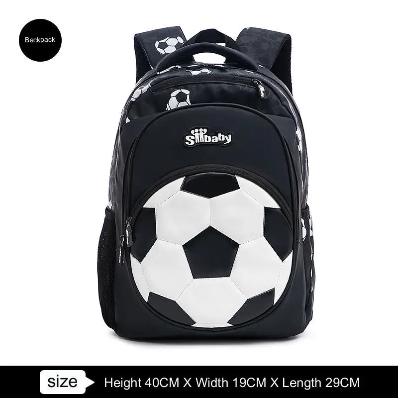Cartable léger de football pour enfants, sacs d'école de voyage pour adolescent