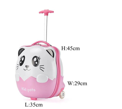 Valise à roulettes pour enfants, valise de voyage pour enfants, bagages à roulettes pour garçons et filles