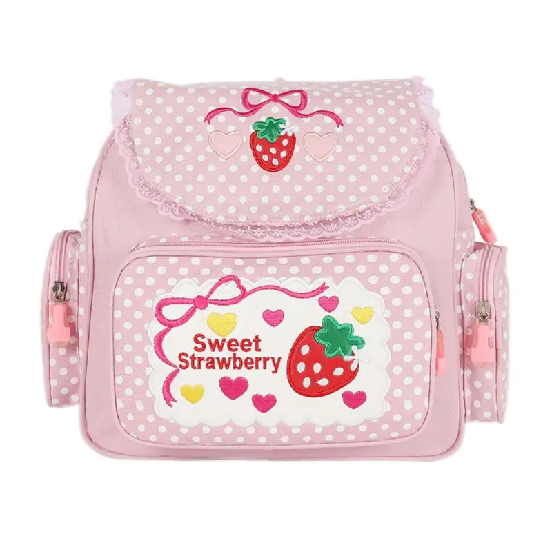 Sweet Strawberry Japanese Backpack