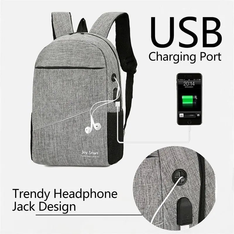 Backpack - USB charging